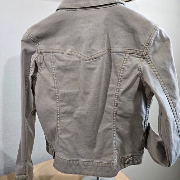 Levi’s Khaki Beige Trucker‎ Jacket – Size M - Picture 8 of 10